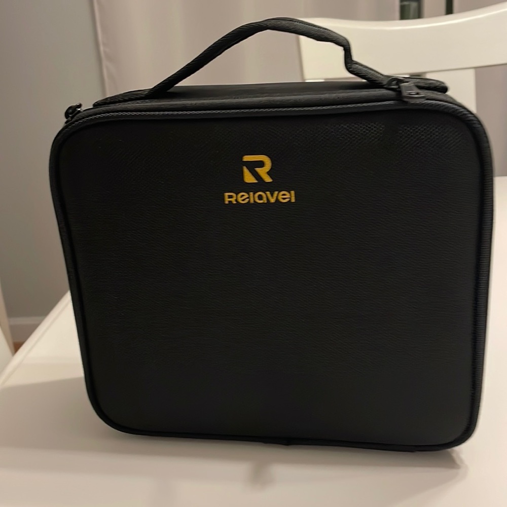 Travel Cosmetic Bag - Black